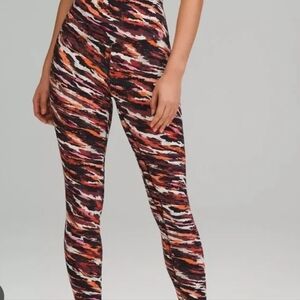 Lululemon Lunar New Year Align High-Rise Pant Tiger Tide Smoky Red Multi